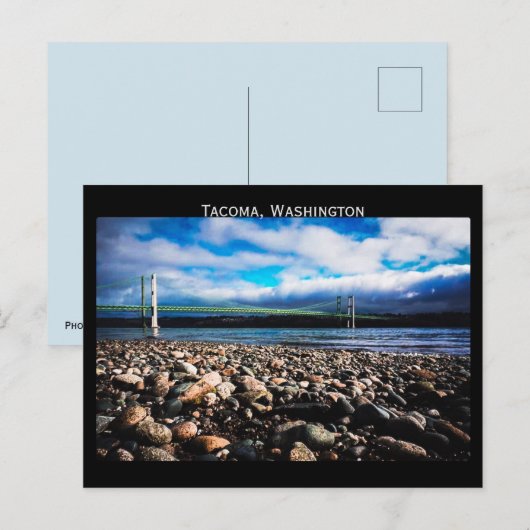 Tacoma Washington Briefkaart (Voorkant / Achterkant)