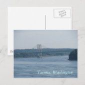 Tacoma, Washington Briefkaart (Voorkant / Achterkant)