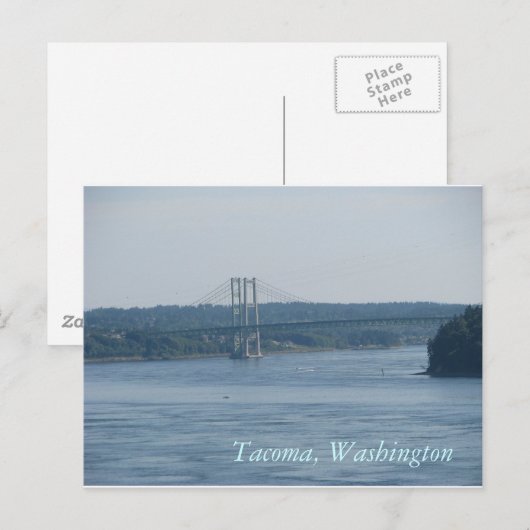 Tacoma, Washington Briefkaart (Voorkant / Achterkant)