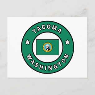 Tacoma Washington Briefkaart
