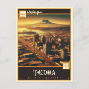 Tacoma, Washington Briefkaart