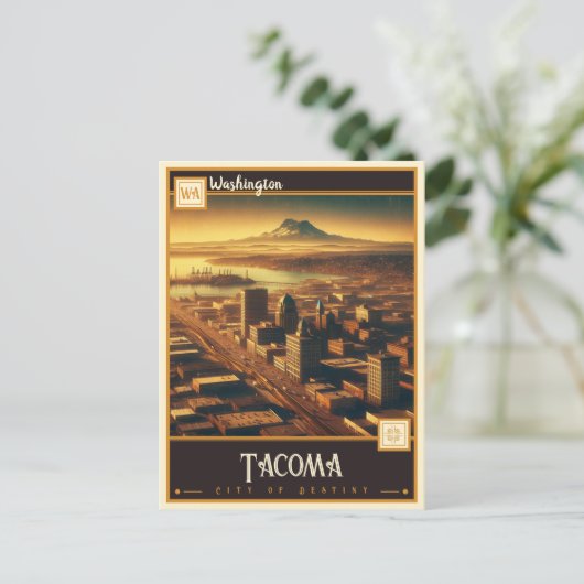 Tacoma, Washington | Briefkaart (Staand voorkant)
