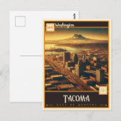 Tacoma, Washington |  Briefkaart (Voorkant / Achterkant)