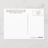 Tacoma, Washington en Mount Rainier Travel Briefkaart (Achterkant)