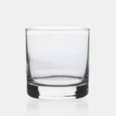 Tacoma, Washington en Mount Rainier Whisky Glas (Achterkant)