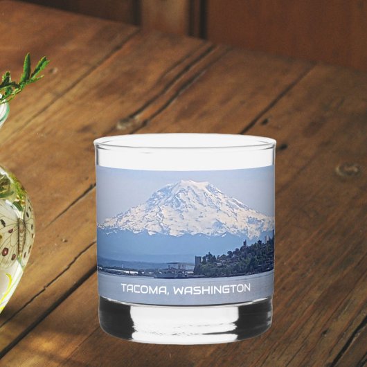 Tacoma, Washington en Mount Rainier Whisky Glas