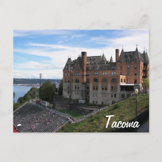 Tacoma, Washington Historische bezienswaardigheden Briefkaart (Voorkant)