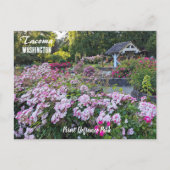 Tacoma, Washington Point Defiance Park Travel Briefkaart (Voorkant)