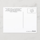 Tacoma, Washington Point Defiance Park Travel Briefkaart (Achterkant)