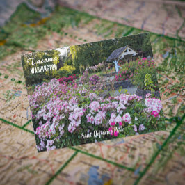 Tacoma, Washington Point Defiance Park Travel Briefkaart