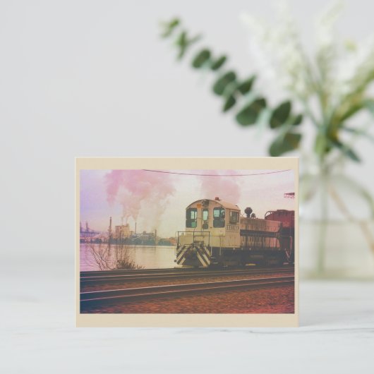 Tacoma Washington Train Briefkaart (Staand voorkant)