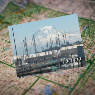 Tacoma, Washington Travel Photo Briefkaart