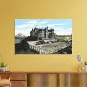 Tacoma, Washington - Uitzicht van de middelbare sc Canvas Afdruk (Insitu (Woonkamer))