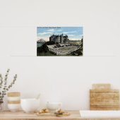 Tacoma, Washington - Uitzicht van de middelbare sc Poster (Keuken)