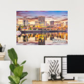 Tacoma, Washington, Verenigde Staten Poster (Thuiskantoor)