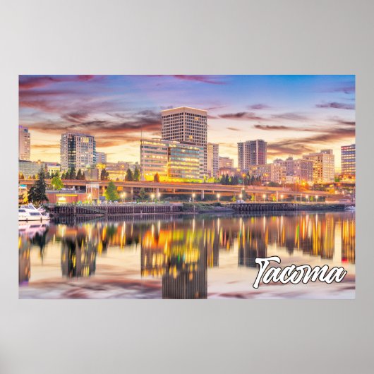Tacoma, Washington, Verenigde Staten Poster (Voorkant)