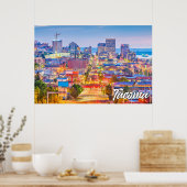 Tacoma, Washington, Verenigde Staten Poster (Keuken)