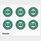 Tacoma Washington Vierkante Sticker (Vel)
