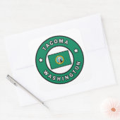 Tacoma Washington Vierkante Sticker (Envelop)