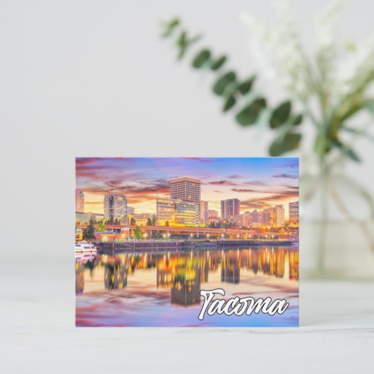 Tacoma, Washington, VS Briefkaart (Staand voorkant)