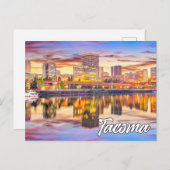Tacoma, Washington, VS Briefkaart (Voorkant / Achterkant)