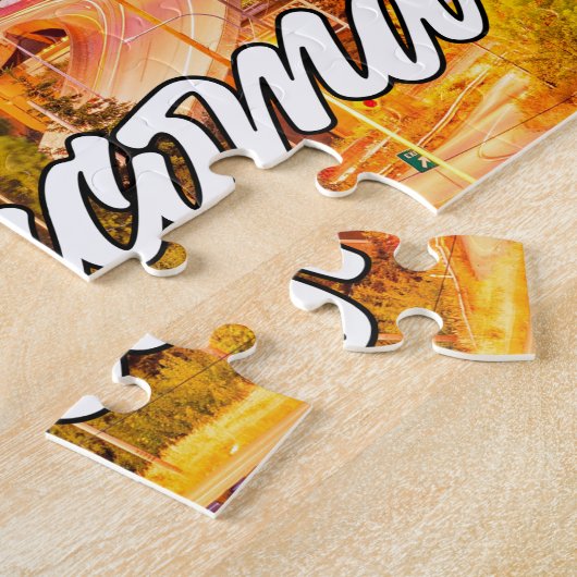 Tacoma, Washington, VS Legpuzzel (Zijkant)