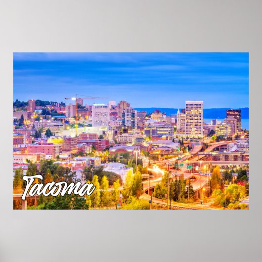 Tacoma, Washington, VS Poster (Voorkant)