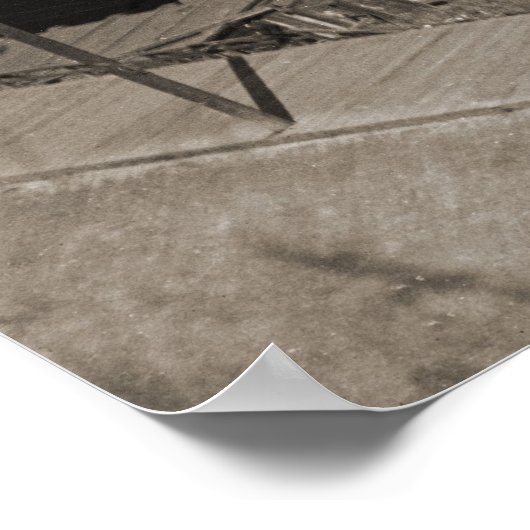 Tacoma Waterfront van Stadium Way 1899 Poster (Hoek)