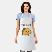Taconitez Taco Apron - Cute Kawaii Cooking Kitchen Schort (Gedragen)