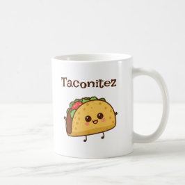 Taconitez Taco Mug - Cute Kawaii Food Cup Koffiemok