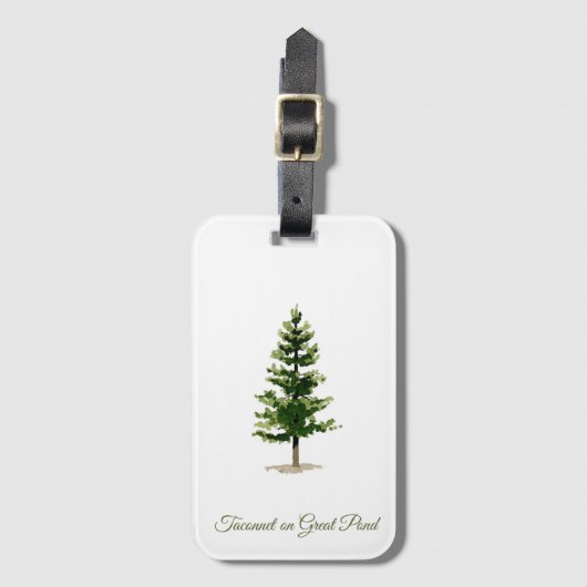 Taconnet-Bagagelabel Bagagelabel (Voorkant (verticaal))