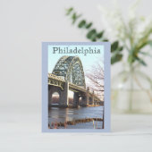 Tacony-Palmyra Bridge Briefkaart (Staand voorkant)