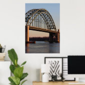Tacony-Palmyra Bridge Poster (Thuiskantoor)