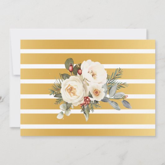 Tacos & Brews Before I Do Winter Shower Kaart (Achterkant)