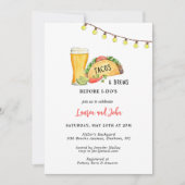 Tacos & Brews voor ik de douche van Couple doe Kaart (Voorkant)