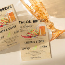 tacos brouwt luiers te Baby shower