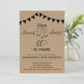Tacos & Cheers & Beers Birthday Party - Elke leeft Kaart (Staand voorkant)