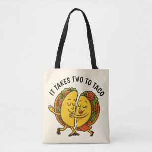 Taco's dansen tote bag