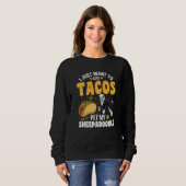 Tacos Doodle Dog Sheepadoodle Trui (Voorkant volledig)