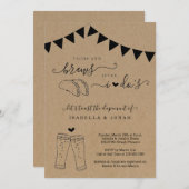 Taco's & Drankjes Na Mijn Geheime Trouwdag Kaart (Voorkant / Achterkant)