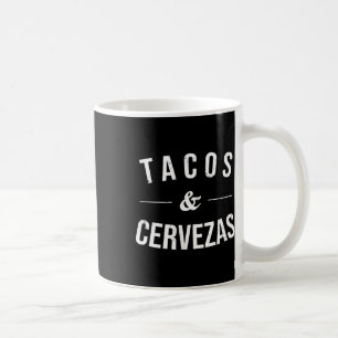 Taco's en Cervezas Grappige bierliefhebber Mexicaa Koffiemok
