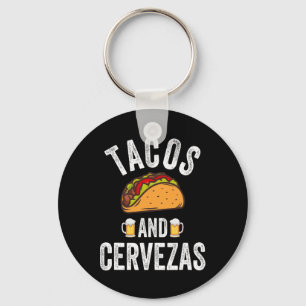 Tacos en Cervezas Shirt Funny Cinco de Mayo Mexic Sleutelhanger
