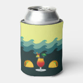 Tacos en een Drink Blikjeskoeler (Blikje Voorkant)