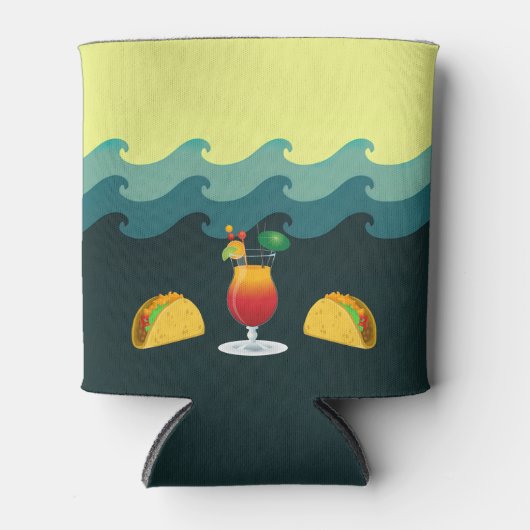 Tacos en een Drink Blikjeskoeler (Voorkant)