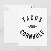 Tacos en gat briefkaart (Voorkant / Achterkant)