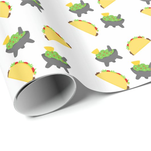 Tacos en Guacamole Cadeaupapier (Rol Hoek)