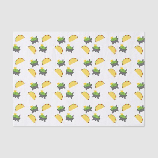 Tacos en Guacamole Tissuepapier (Voorkant)