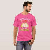 Tacos en lacrosse t-shirt (Voorkant volledig)