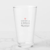 TACOS EN LOVE GLAS (Achterkant)