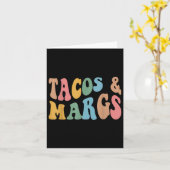 taco's en margs grappige cinco de mayo mexicaanse kaart (Gele Bloem)